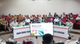 Foto: Wali Kota Makassar, Munafri Arifuddin, Saat menyambut kunjungan kehormatan Konsul Jenderal Jepang di Makassar, Ohashi Koichi,