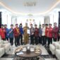 Wali Kota Makassar Munafri Arifuddin bersilaturahmi dengan pimpinan organisasi mahasiswa Cipayung Plus.