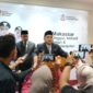 Wali Kota Makassar Munafri Arifuddin memberikan keterangan pers usai melantik sembilan pejabat definitif Pemkot Makassar.