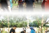 Kerja bakti DPPKB Makassar peringati World Cleanup Day 2025 di Taman Pakui Sayang.