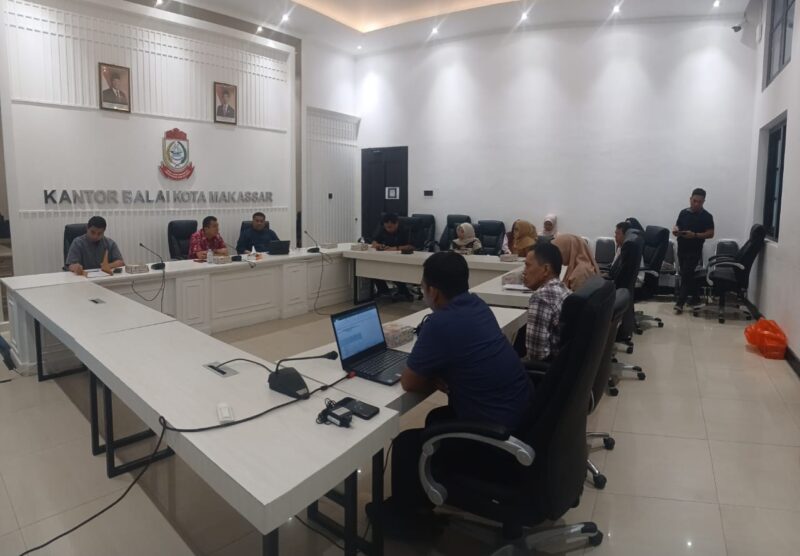 Foto: Rapat panitia seleksi BUMD Kota Makassar