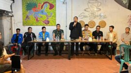 Foto: Walikota Makassar Munafri Arifuddin bersama FORKOPIMDA dalam pertemuan dengan organisasi kepemudaan kota makassar