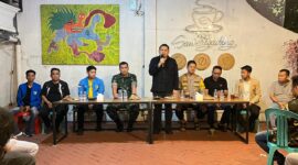 Foto: Jajaran FORKOPIMDA Makassar dalam pertemuan dengan organisasi kepemudaan dan kemasyarakatan