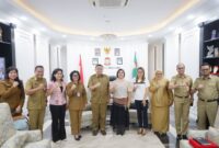 Foto: Wali Kota Makassar, Munafri Arifuddin, saat menerima kunjungan silaturahmi Konsulat Jenderal Filipina, Marry Jennifer Dominggo Dingal