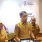 Foto: Sekretaris Daerah Kota Makassar Andi Zulkifly saat konferensi pers di Kantor Balai Kota Makassar