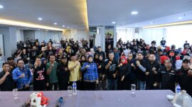 Foto: MAKASSAR – Wakil Wali Kota Makassar Aliyah Mustika Ilham dalam kegiatan Silaturahmi dan Rapat Kerja Garda 145 Tahun 2025 