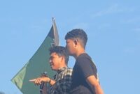 Ketua HMI Badko Sulsel, Muhammad Arijal, menyoroti investigasi dampak kebocoran pipa minyak PT Vale di Desa Lioka, Towuti, Luwu Timur.