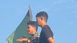 Ketua HMI Badko Sulsel, Muhammad Arijal, menyoroti investigasi dampak kebocoran pipa minyak PT Vale di Desa Lioka, Towuti, Luwu Timur.