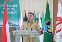 Foto: Wali Kota Makassar, Munafri Arifuddin saat hadir sebagai pembicara utama (keynote speaker) dalam Youthpreneur Fest 2025