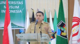 Foto: Wali Kota Makassar, Munafri Arifuddin saat hadir sebagai pembicara utama (keynote speaker) dalam Youthpreneur Fest 2025