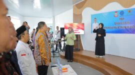 Foto: Wali Kota Makassar Munafri Arifuddin dalam kegiatan pelatihan dan fasilitasi penempatan tenaga kerja bagi penyandang disabilitas yang diselenggarakan di Makassar Creative Hub, Anjungan Losari