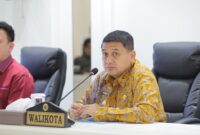 Foto: Wali Kota Makassar Munafri Arifuddin dalam rapat koordinasi bersama PT Tiga Permata Bersinar yang digelar di Kantor Balai Kota Makassar