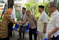 Foto: Wakil Wali Kota Makassar, Aliyah Mustika Ilham di rumah duka yang berlokasi di Citraland Celebes, Jalan Tun Abdul Razak, Kabupaten Gowa