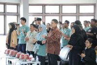Foto: Wali Kota Makassar, Munafri Arifuddin dalam momentum Hari Bahasa Isyarat Internasional (HBI) 2025 yang digelar DPD Gerkatin Provinsi Sulawesi Selatan di Gedung Pusat Bahasa Isyarat Indonesia Sulawesi Selatan, Jl. AP Pettarani