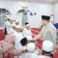 Foto: Wali Kota Makassar, Munafri Arifuddin pada Peringatan Maulid Nabi Muhammad SAW 1447 H, yang digelar Badan Koordinasi Himpunan Mahasiswa Islam (BADKO HMI) Sulsel di Masjid Agung 45 Makassar