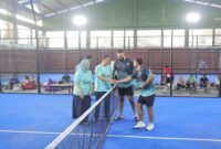 Foto: Wali Kota Makassar Munafri Arifuddin bersama Wakil Wali Kota Makassar Aliyah Mustika Ilham dalam kegiatan Wali Kota Padel Cup 2025 yang digelar Dinas Pemuda dan Olahraga (Dispora) Kota Makassar