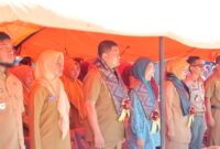 Foto: Wali Kota Makassar Munafri Arifuddin, Wakil Wali Kota Makassar Aliyah Mustika Ilham dan Ketua TP PKK Makassar Melinda Aksa dalam launching inovasi program SALAMA (Sahabat Anak Afirmasi Aman Bencana) yang digagas Badan Penanggulangan Bencana Daerah (BPBD) Kota Makassar