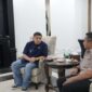Foto: Walikota Makassar Munafri Arifuddin bersama Kepala ATR/BPN Kota Makassar, Adri Virly Rachman di Balai Kota Makassar