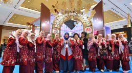 Foto: Wakil Wali Kota Makassar Aliyah Mustika Ilham bersama Dekranasda Kota Makassar pada ajang The Jakarta International Handicraft Trade Fair (INACRAFT) 2025 yang berlangsung di Jakarta International Convention Center (JICC)