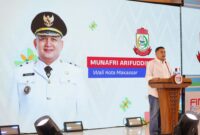 Foto: Wali Kota Makassar, Munafri Arifuddin, dalam kegiatan Financial Expo (FinExpo) 2025, sebagai rangkaian Bulan Inklusi Keuangan (BIK) yang digelar OJK Sulselbar bersama Forum Komunikasi Industri Jasa Keuangan (FKIJK) Sulselbar