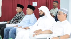Foto: Wali Kota Makassar Munafri Arifuddin, saat meresmikan Masjid Umar Al Faruq dan Aula Andi Ahmad yang berlokasi di Kelurahan Tamalanrea Indah