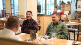 Foto: Wali Kota Makassar Munafri Arifuddin bersama Kepala Dinas Sosial Kota Makassar, Andi Bukti Djufri melakukan kunjungan kerja ke Kementerian Sosial RI di Jakarta