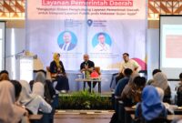 Foto: Sosialisasi Sistem Penghubung Layanan Pemerintah Daerah (SPLP) Diskominfo Kota Makasssar di Hotel Novotel Makassar