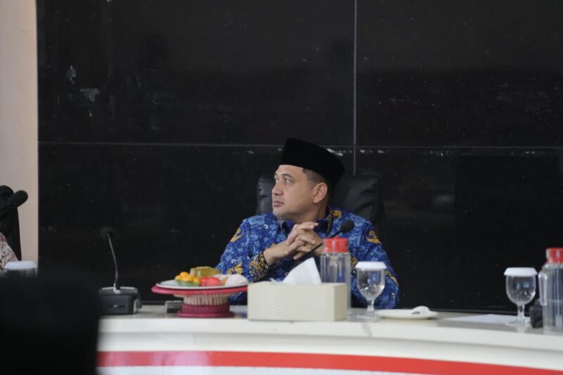 Foto: Wali Kota Makassar Munafri Arifuddin saat menerima langsung kunjungan Pemerintah Negeri Kelantan Malaysia melalui delegasi Majlis Kebudayaan  di Ruang Sipakalebbi