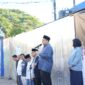 Foto: Wali Kota Makassar Munafri Arifuddin, Wakil Wali Kota Makassar Aliyah Mustika Ilham dalam kegiatan Gerakan Jumat Bersih yang kali ini dilaksanakan serentak di tiga kecamatan: Bontoala, Wajo, dan Ujung Pandang 