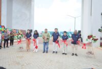 Foto: Wali Kota Makassar, Munafri Arifuddin saat Launching SMM Woodland Residence yang dikembangkan oleh PT Indo Bangun Mitra Perkasa