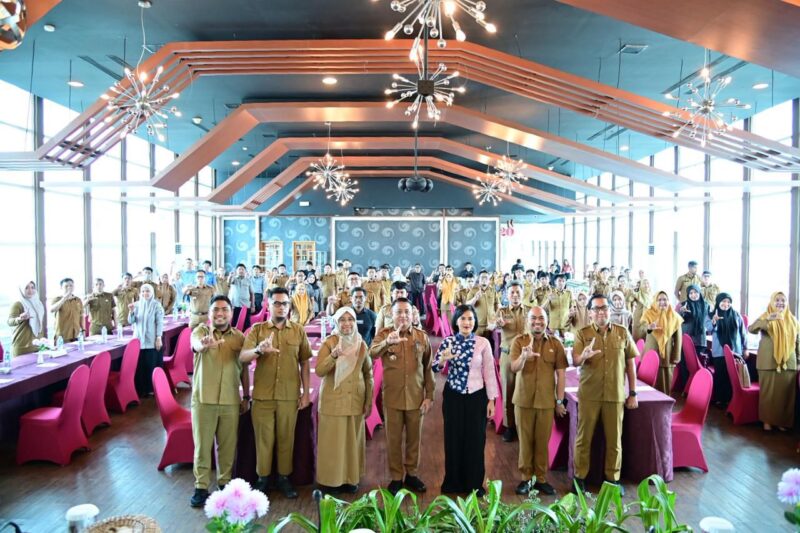 Dinas Kominfo Makassar gelar FGD penguatan standar layanan digital Lontara+ bersama perwakilan OPD se-Kota Makassar.