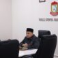 Foto; ali Kota Makassar, Munafri Arifuddin saat mengikuti Rapat Paripurna Keenam Masa Persidangan Pertama Tahun 2025/2026 DPRD Kota Makassar melalui Zoom Meeting