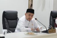 Foto: Wali Kota Makassar, Munafri Arifuddin saat memimpin Rapat Koordinasi Urban Farming yang digelar di Kantor Balai Kota Makassar