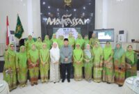 Foto: Wali Kota Makassar, Munafri Arifuddin di dampingi Ketua TP PKK Kota Makassar bersama Pengurus Cabang Muslimat Nahdlatul Ulama (NU) Kota Makassar