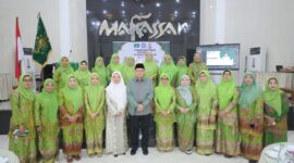 Foto: Wali Kota Makassar, Munafri Arifuddin di dampingi Ketua TP PKK Kota Makassar bersama Pengurus Cabang Muslimat Nahdlatul Ulama (NU) Kota Makassar