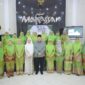 Foto: Wali Kota Makassar, Munafri Arifuddin di dampingi Ketua TP PKK Kota Makassar bersama Pengurus Cabang Muslimat Nahdlatul Ulama (NU) Kota Makassar