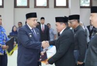 Foto: Wali Kota Makassar, Munafri Arifuddin saat Pelantikan dan Pengambilan Sumpah Jabatan lingkup Pemerintah Kota Makassar