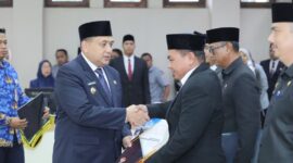 Foto: Wali Kota Makassar, Munafri Arifuddin saat Pelantikan dan Pengambilan Sumpah Jabatan lingkup Pemerintah Kota Makassar