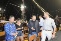 Foto:  Wali Kota Makassar, Munafri Arifuddin bersama delegasi The 46th Asian Conference on Remote Sensing (ACRS) 2025