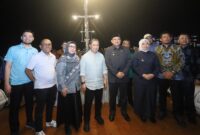 Foto: Wali Kota Makassar, Munafri Arifuddin, Wakil Wali Kota Aliyah Mustika Ilham bersama Wakil Menteri Luar Negeri, Muhammad Anis Matta