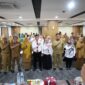 Pejabat DPPKB Kota Makassar mengikuti kegiatan Penguatan Pelaksanaan Anggaran DAK KB yang diselenggarakan oleh BKKBN Provinsi Sulawesi Selatan di Ballroom MGC, Senin (3/11/2025).