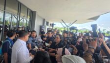 Foto: Wali Kota Makassar, Munafri Arifuddin saat ditemui oleh beberapa media terkait persiapan HUT Kota Makassar