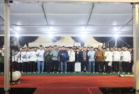Foto: Wali kota Makassar, Munafri Arifuddin bersama  hafids qur'an dan anak panti