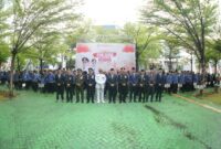 Foto: Wali Kota Makassar, Munafri Arifuddin bersama jajaran Forum Koordinasi Pimpinan Daerah (Forkopimda) Kota Makassar setelah upacara hari pahlawan