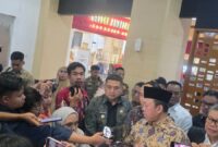 Foto: Wali Kota Makassar, Munafri Arifuddin bersama Menteri Agraria dan Tata Ruang/Kepala Badan Pertanahan Nasional (ATR/BPN), Nusron Wahid
