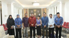 Foto: Wali Kota Makassar, Munafri Arifuddin bersama Kementerian Ekonomi, Perdagangan, dan Industri (METI) Jepang, yakni Consultants Global Co, Ltd. (OCG) 