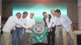 Foto: Wali Kota Makassar, Munafri Arifuddin dalam Launching QRIS Hasamitra Ahmad Yani yang dirangkaikan dengan HUT ke-20 BPR Hasamitra