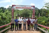 Foto: Wali Kota Makassar, Munafri Arifuddin, meninjau lokasi lahan  di Desa Benteng Gajah, Kecamatan Tompobulu, Kabupaten Maros