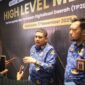 Foto: Wali Kota Makassar, Munafri Arifuddin saat menghadiri High Level Meeting Tim Percepatan dan Perluasan Digitalisasi Daerah (TP2DD) Kota Makassar Anggaran 2025