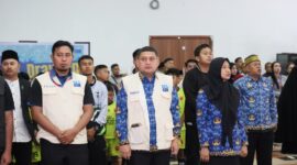 Foto: Wali Kota Makassar, Munafri Arifuddin saat menghadiri kegiatan Sport, Education, and Art (SEA) Competition 2025 yang dilaksanakan oleh Bosowa School 